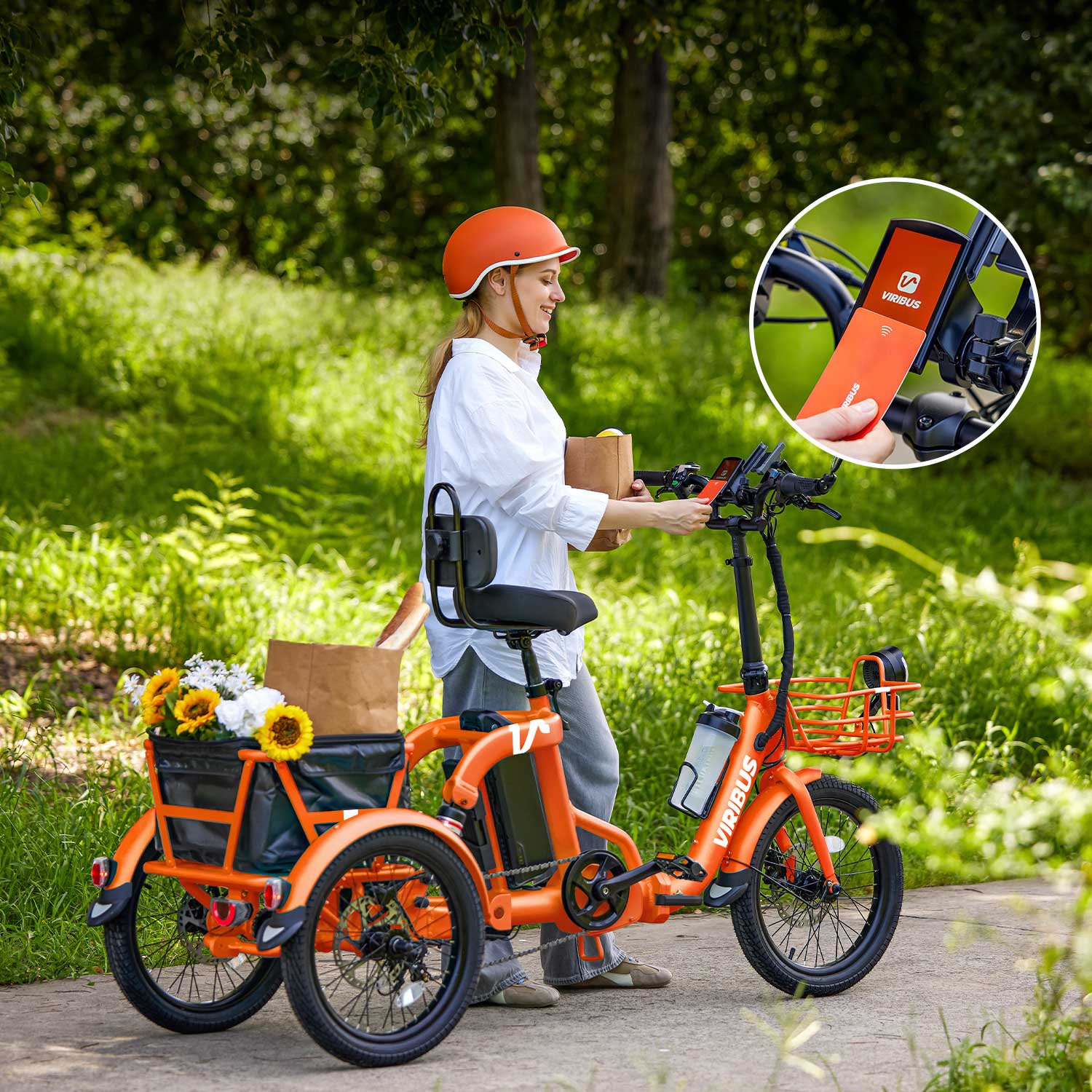 Viribus FC2 Folding Electric Tricycle