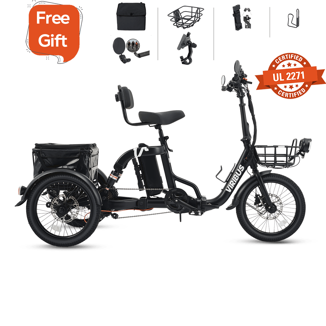 Viribus FC2 Folding Electric Tricycle