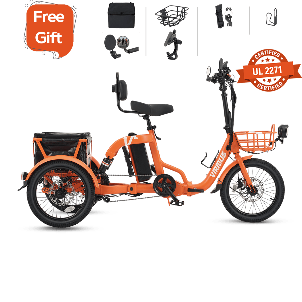 Viribus FC2 Folding Electric Tricycle