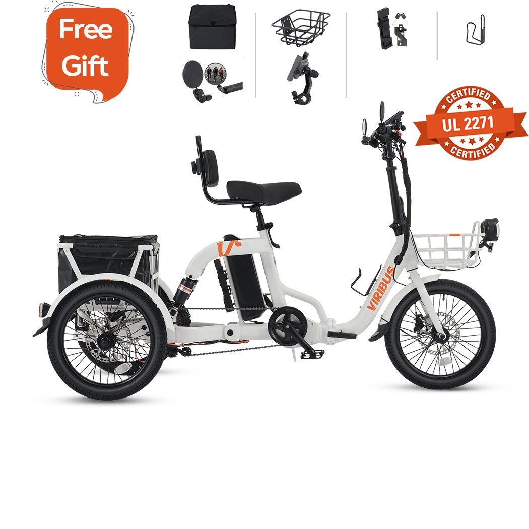 Viribus FC2 Folding Electric Tricycle