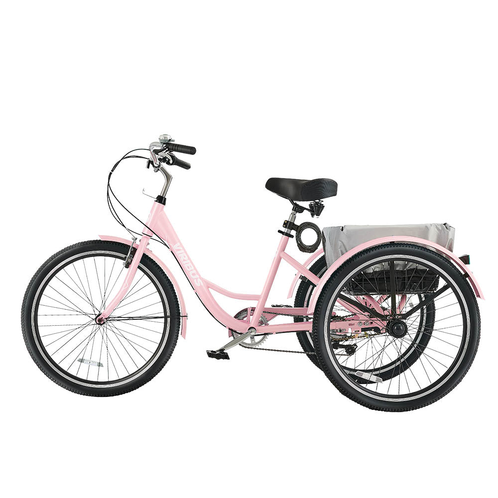 Viribus Adult Tricycle 7-Speed Tricycle for Adults