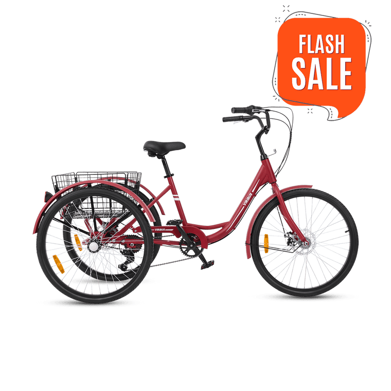 Buy Viribus 7-speed tricycle for adults