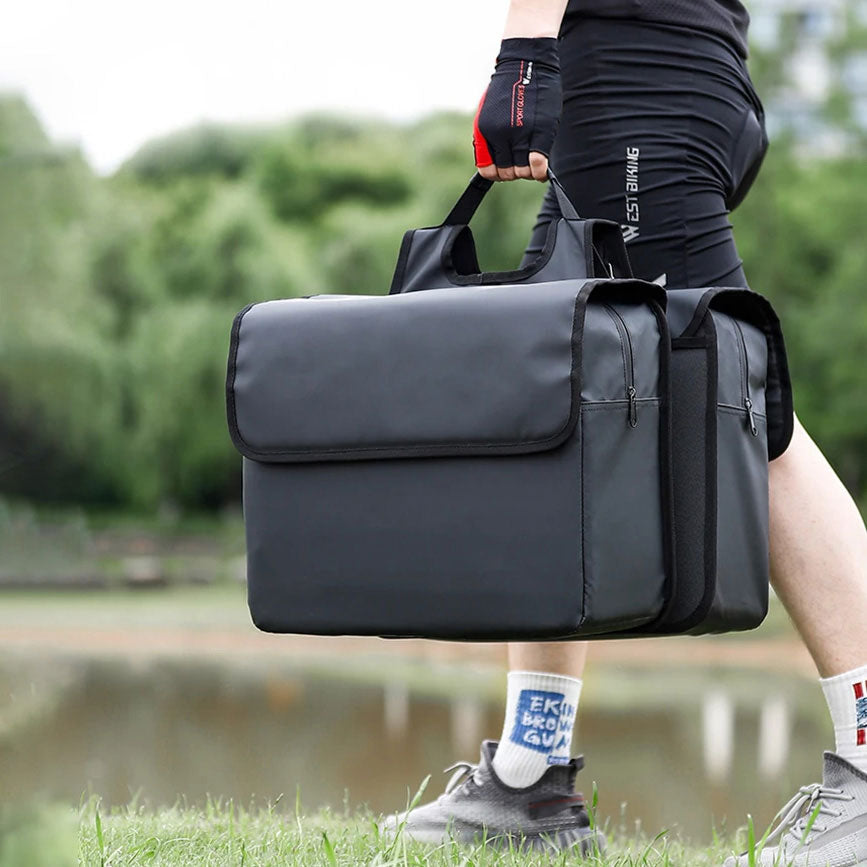 Viribus 36L Waterproof Bike Rack Bag Pannier Pack