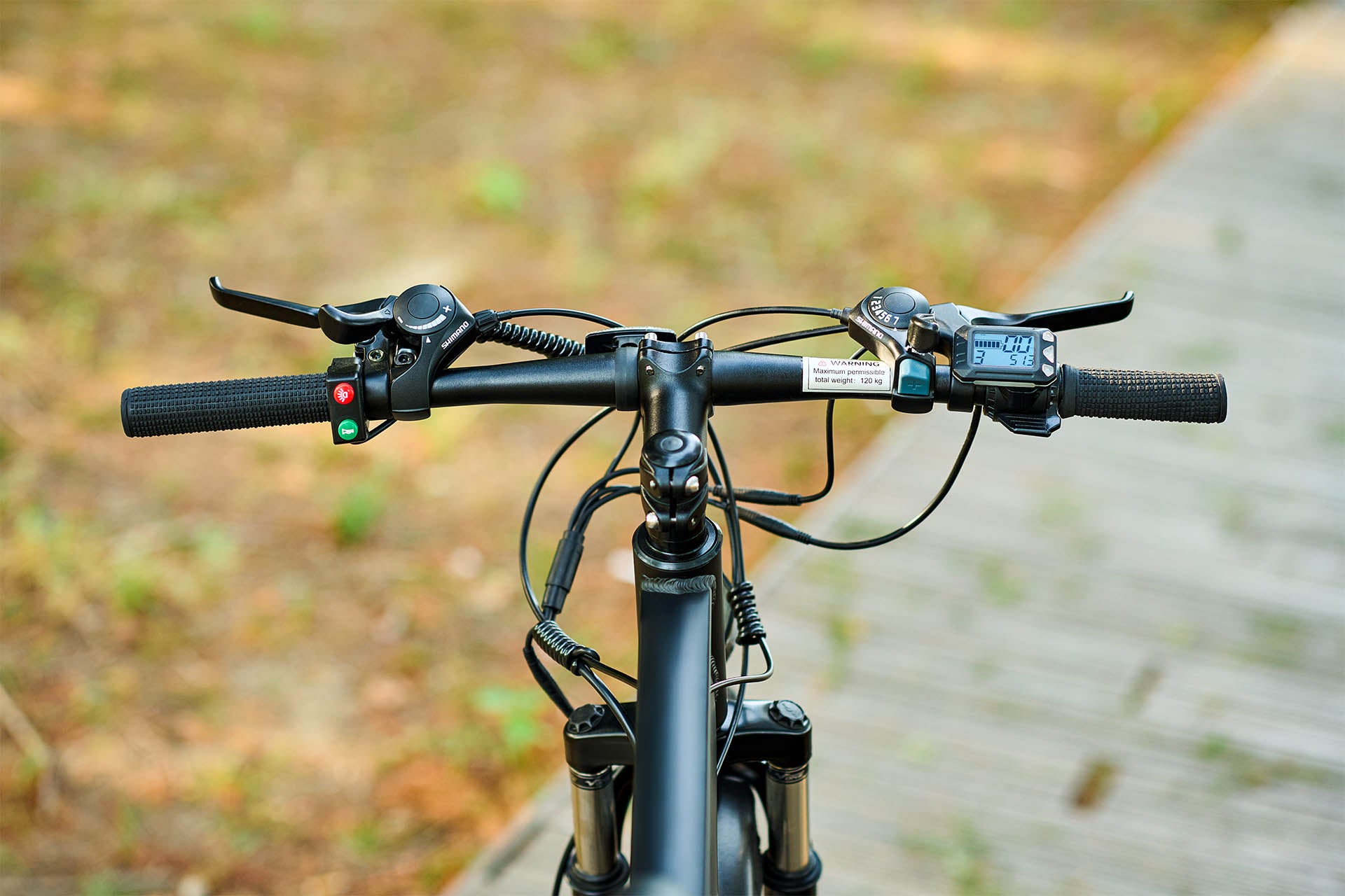 viribus e mountain bike thumb throttle