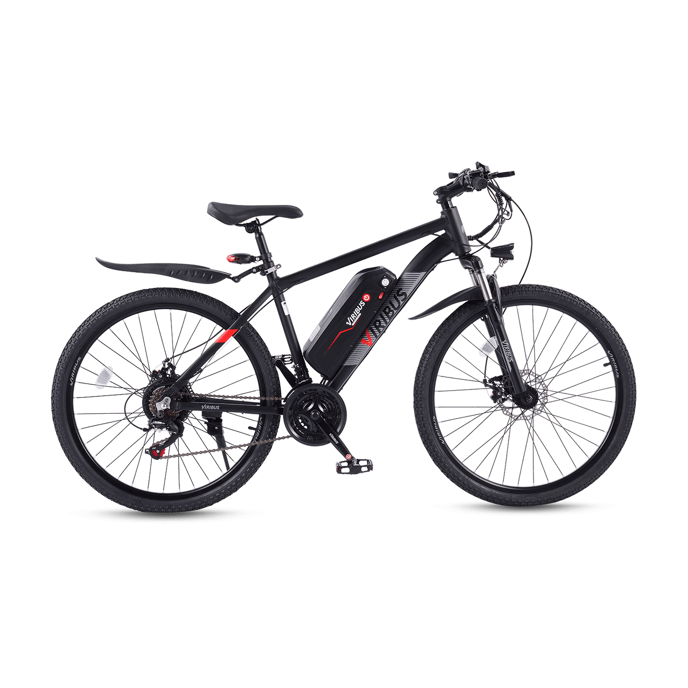 Viribus Panther Mountain Electric Bike for Sale Black e mountain bike