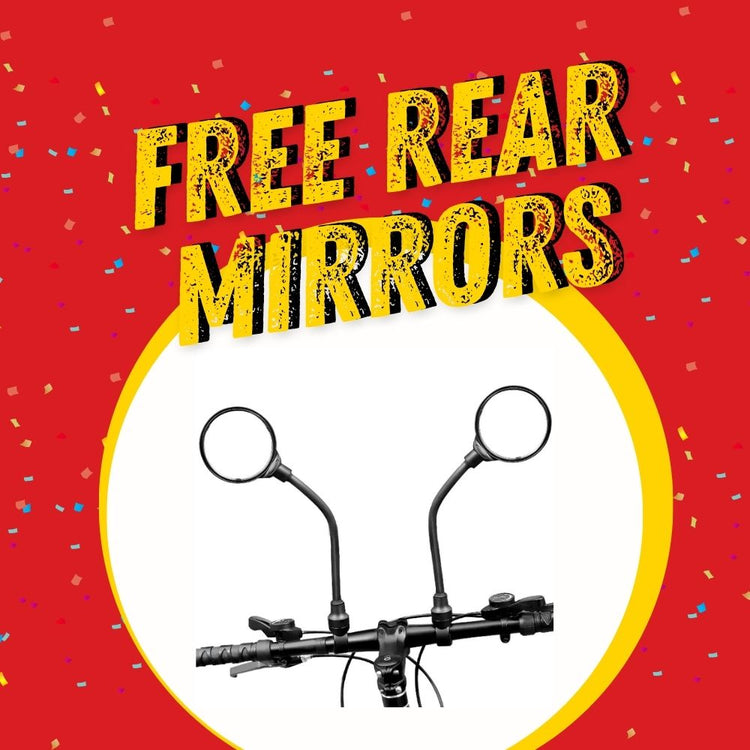 Christmas Gift - 1 Pair Bike Rear Mirrors Every Order