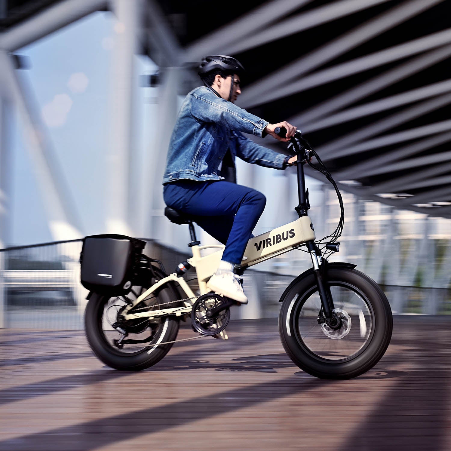 Viribus Getaway Plus Full Suspension Fat Tire Electric Folding Bike