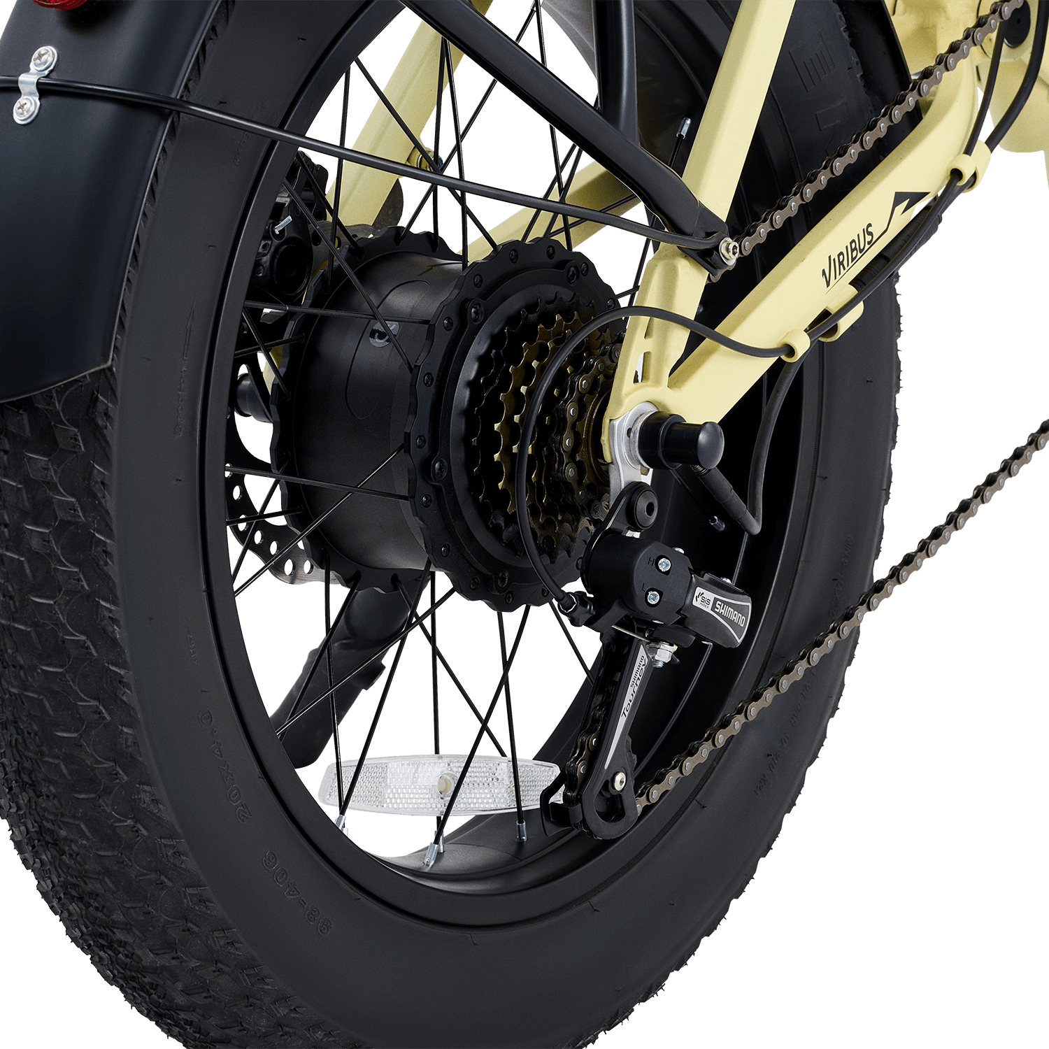 Viribus Getaway Plus Full Suspension Fat Tire Electric Folding Bike