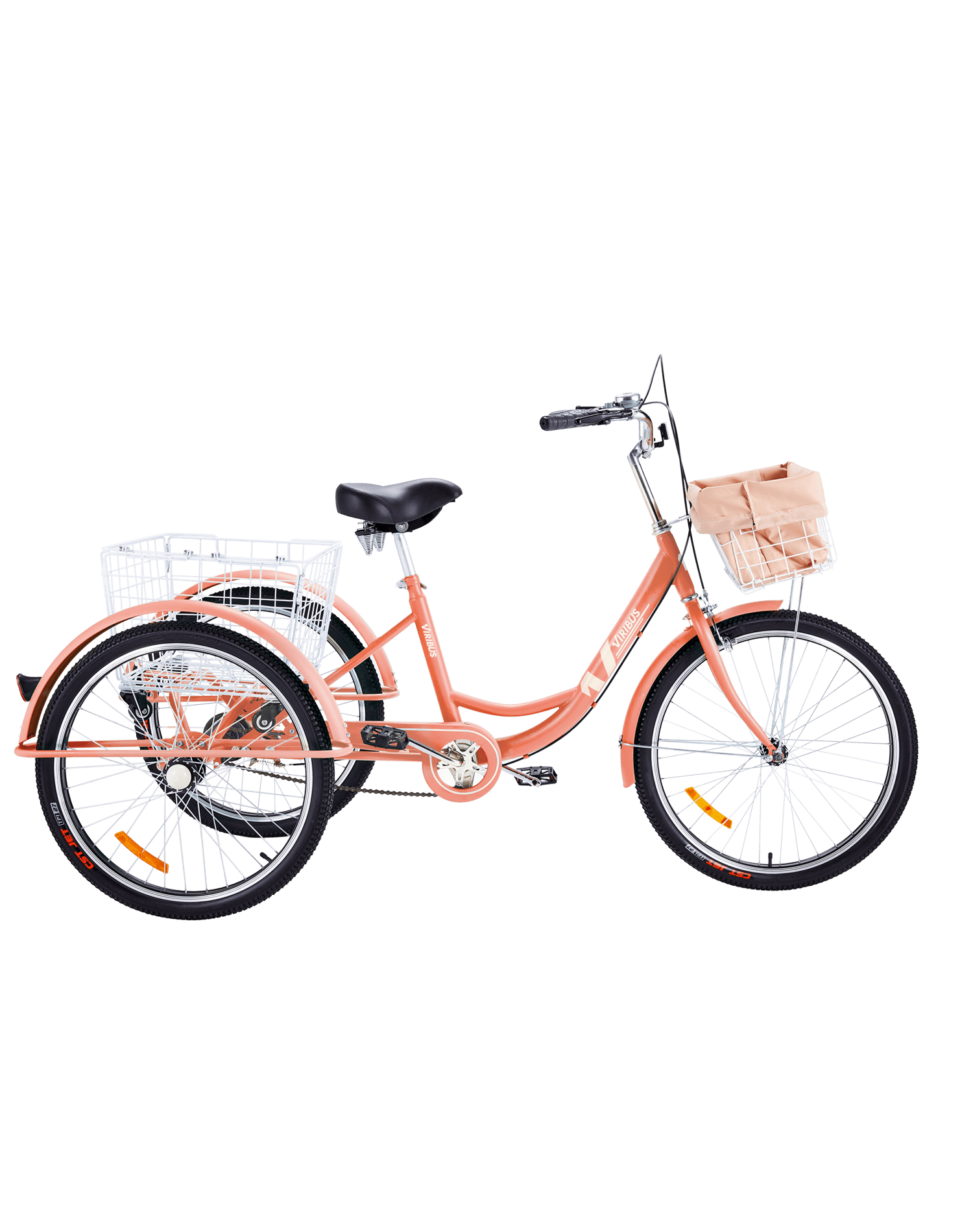 Viribus Adult Single Speed Tricycle for sale pink