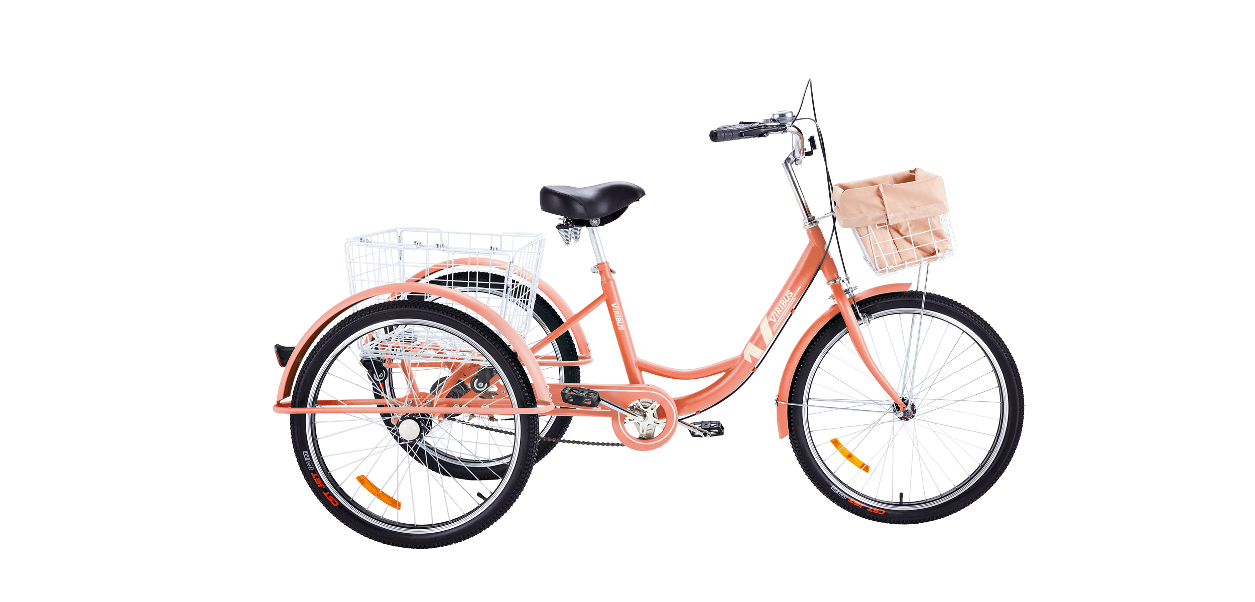 Viribus Adult Single Speed Tricycle for sale pink