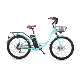 Viribus Step-Through EBike Electric Cruiser Bike Easier To Board