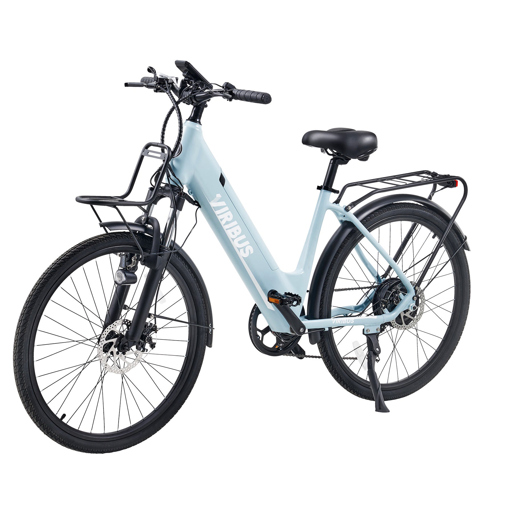 Viribus DuoSense City E-Bike Commuter Bikes Electric Cruiser Bike 