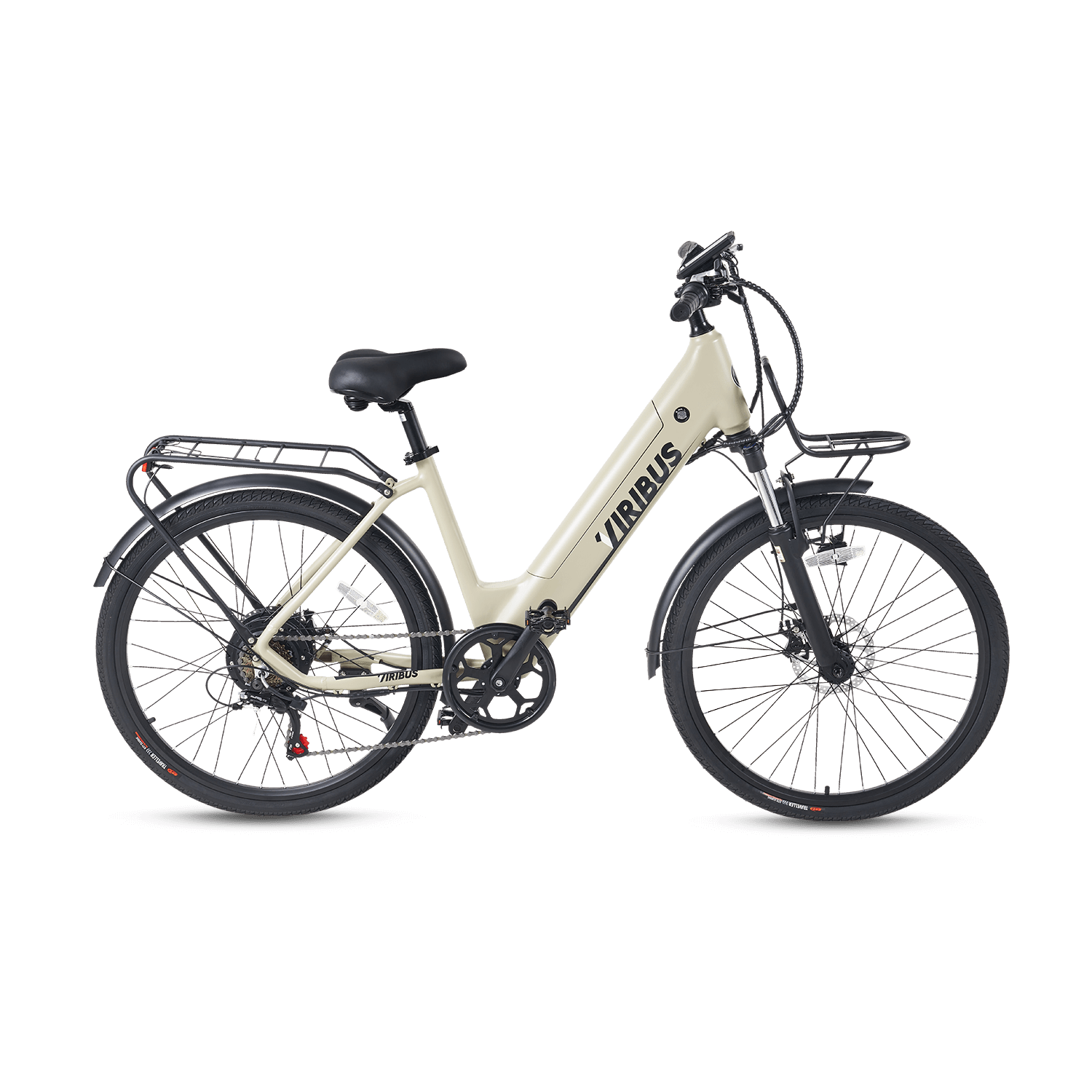 Viribus DuoSense City E-Bike Commuter Bikes Electric Cruiser Bike 