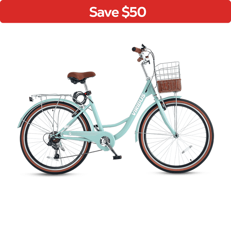 Viribus Cruising Bikes for Women Beach Cruiser Bike 