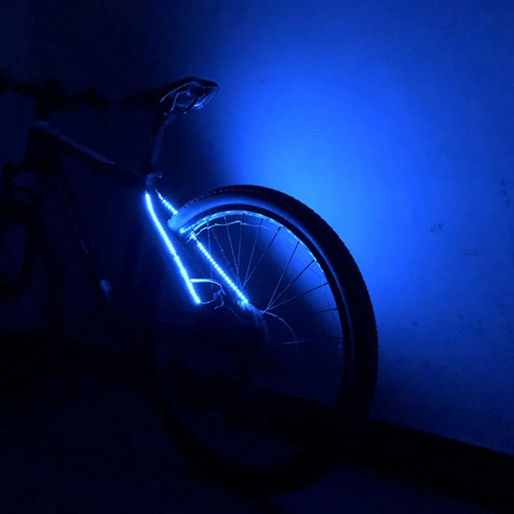  LED Bike Warning Signal Light - Blue