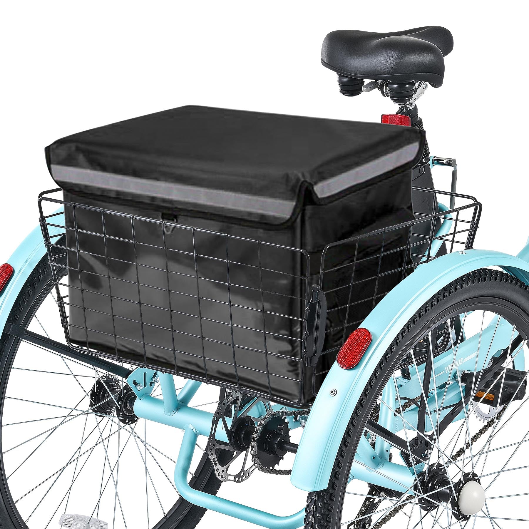 Waterproof Insulated Bag Cooler Picnic Basket for Tricycle