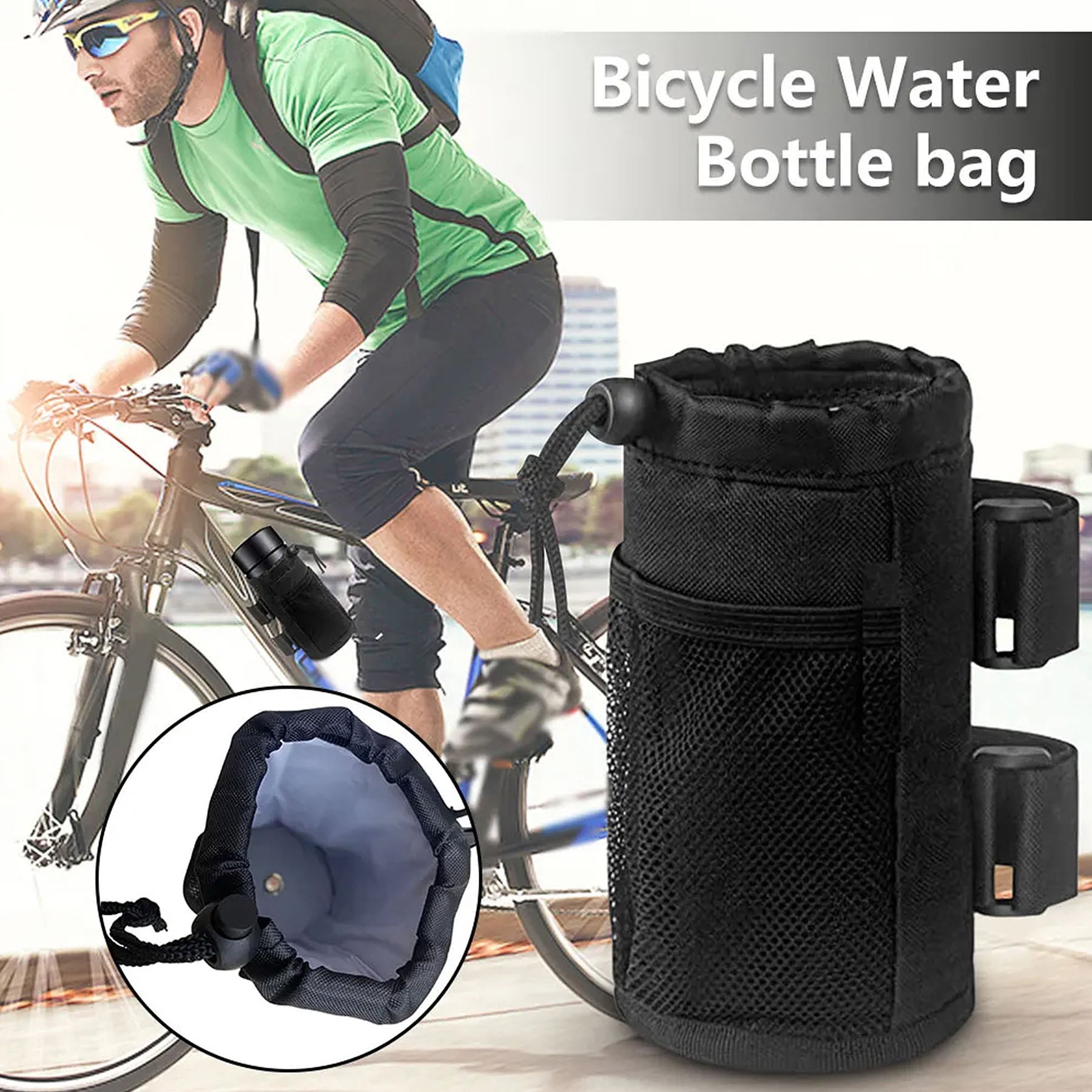 Water Bottle Holder Phone Storage Bag