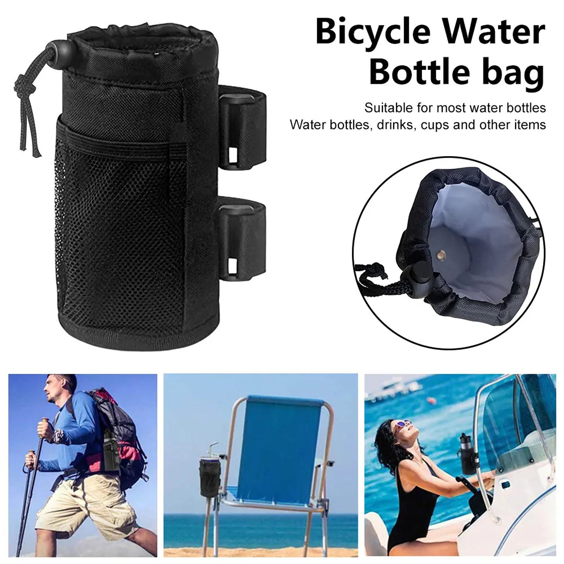 Water Bottle Holder Phone Storage Bag