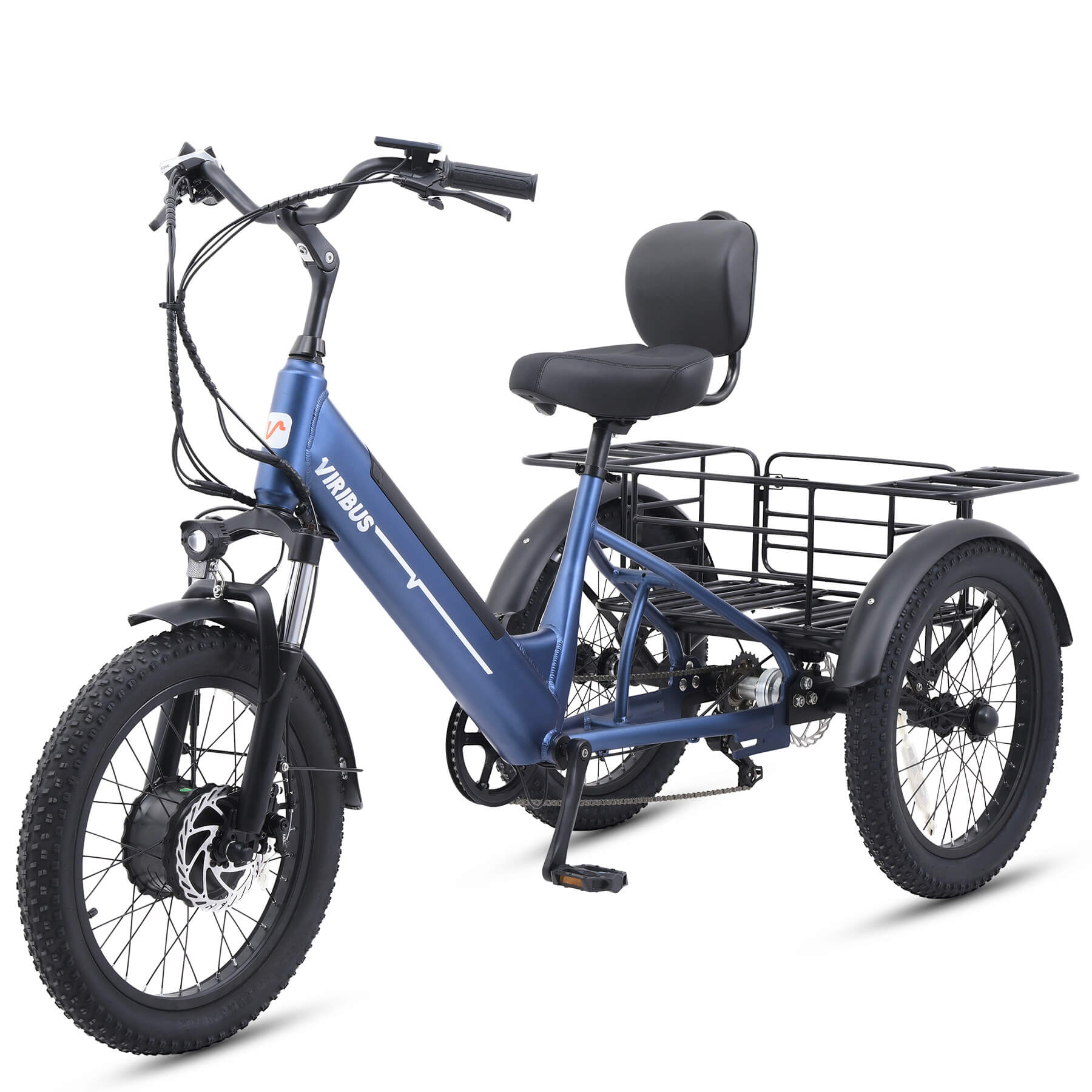 Viribus SC5 Fat Tire Electric Tricycle for Adults 3wheel electric bike