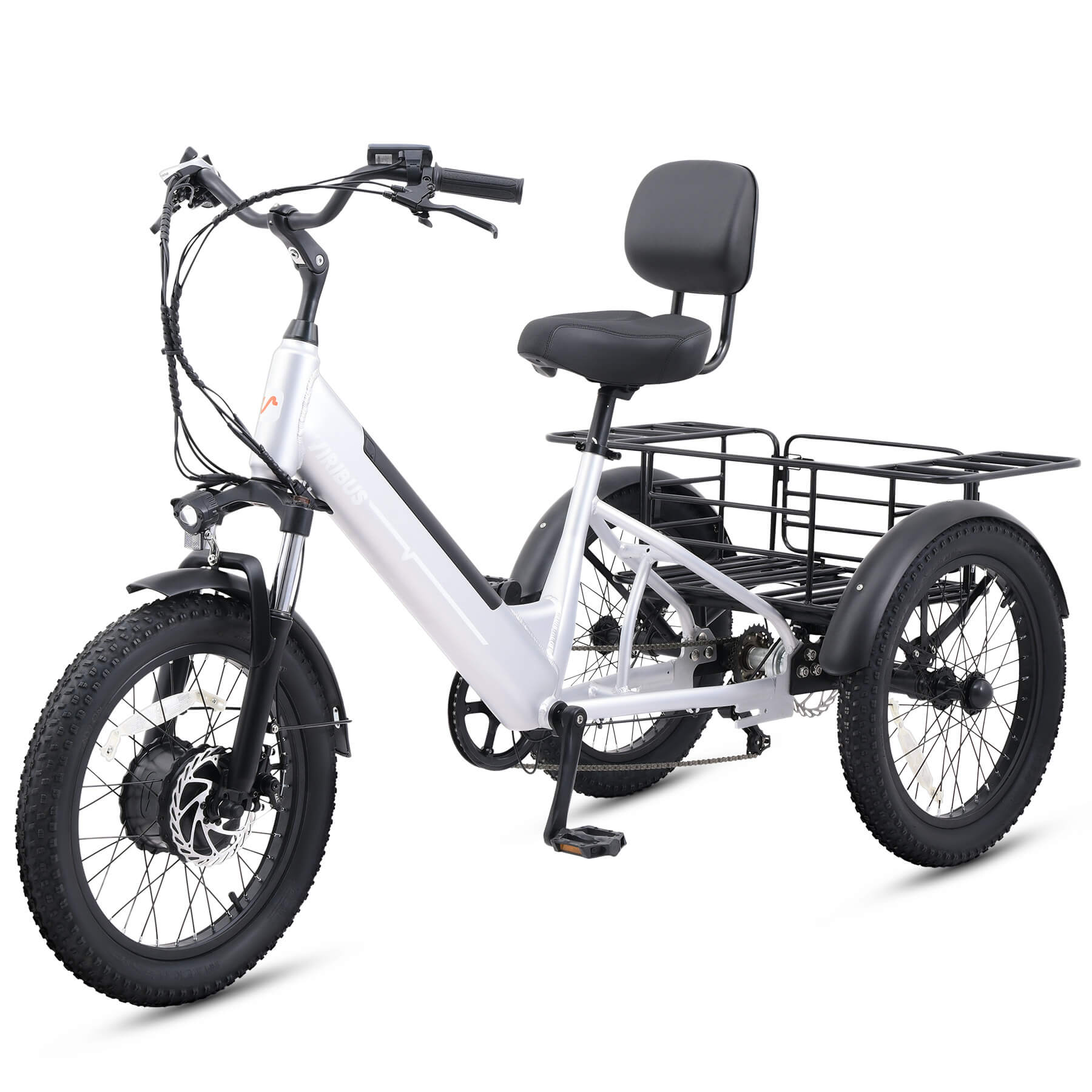 Viribus SC5 Fat Tire Electric Tricycle for Adults 3wheel electric bike