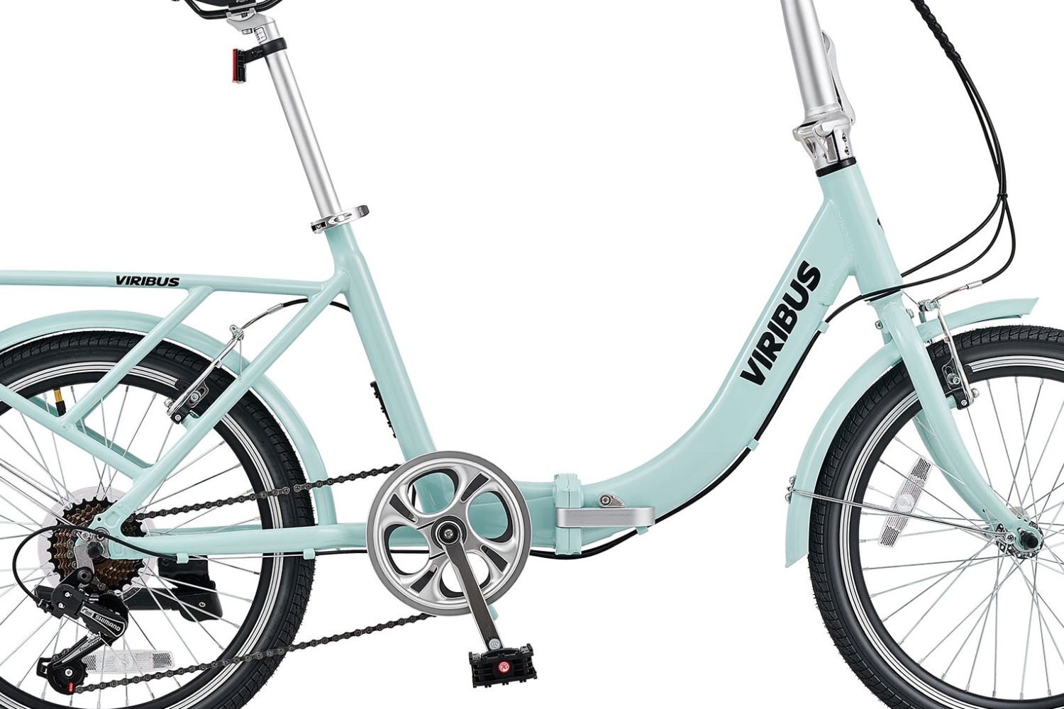 Viribus - 16 in Folding Bike - V Brakes